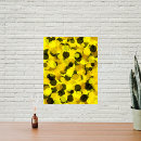 Search for modern abstract black yellow art Fine
