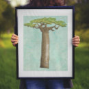 Search for baobab trees posters Madagascar