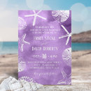 Search for purple beach wedding invitations Rustic