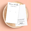 Search for earring holder business cards Social media