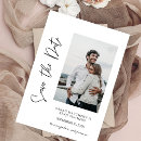 Search for 3 photo save the dates Black