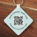 Search for pale pastel pink key rings Qr code and text