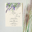Search for lavender sage wedding invitations Botanical