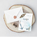 Search for nautical baby shower invitations Ahoy
