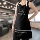 Search for black aprons business