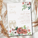 Search for burnt orange bridal shower invitations Brunch and bubbly