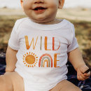 Search for wild one baby clothes Watercolor