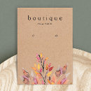 Search for autumn leaves business cards Boutique