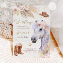 Search for horse invitations Cowgirl party