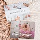 Search for elegant birth announcement cards Photo collage