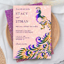 Search for elegant peacock wedding invitations Stylish
