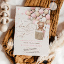 Search for pink balloon invitations We can bearly wait