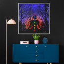 Search for starry night painting posters Trees
