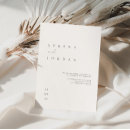Search for ivory wedding invitations Modern professional glam minimalist