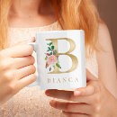 Search for monogram letter b mugs Elegant