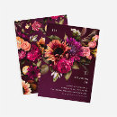 Search for dark purple wedding invitations Elegant