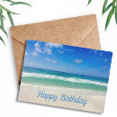 Search for beach birthday cards Beautiful