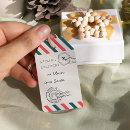 Search for vintage santa gift tags North pole express