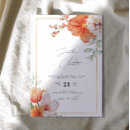 Search for peach gold invitations Simple