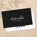 Search for handwritten business cards Modern