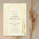 Search for vintage anniversary invitations Cream
