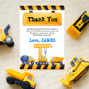 Search for construction thank you cards Yellow