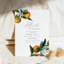 Search for citrus baby shower invitations Little cutie