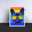 Search for french bulldog art Pop