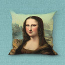 Search for mona lisa cushions Smile