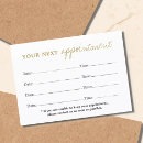 Search for chubby appointment cards Modern