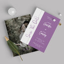 Search for african violet wedding invitations Modern