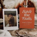 Search for burnt orange save the dates Save our date