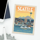 Search for seattle postcards Retro