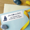 Search for sailboat return address labels Nautical