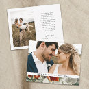 Search for christmas wedding thank you cards Winter
