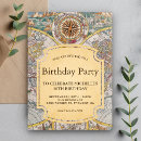 Search for old world maps invitations Antique