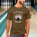 Search for bowling tshirts ten bowling badges