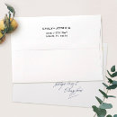 Search for black wedding envelopes Simple