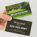 Search for landscaping business cards lawn