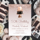 Search for glam 50th birthday invitations Sparkle