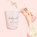 Search for bridesmaid shot glasses Modern