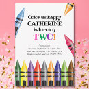 Search for turning two birthday invitations 2nd