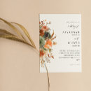 Search for terra cotta wedding invitations Floral