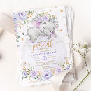 Search for purple moon baby shower invitations Moon and stars