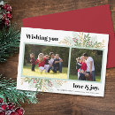 Search for photo christmas cards Typography