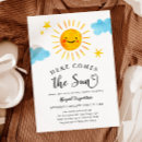 Search for sunshine baby shower invitations Gender neutral