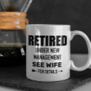 Search for new wife mugs Retired