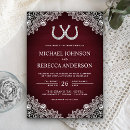 Search for country western lace wedding invitations Vintage