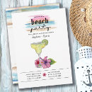 Search for beach cocktail party invitations Sunset