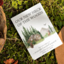 Search for mountain moving announcement cards Watercolor